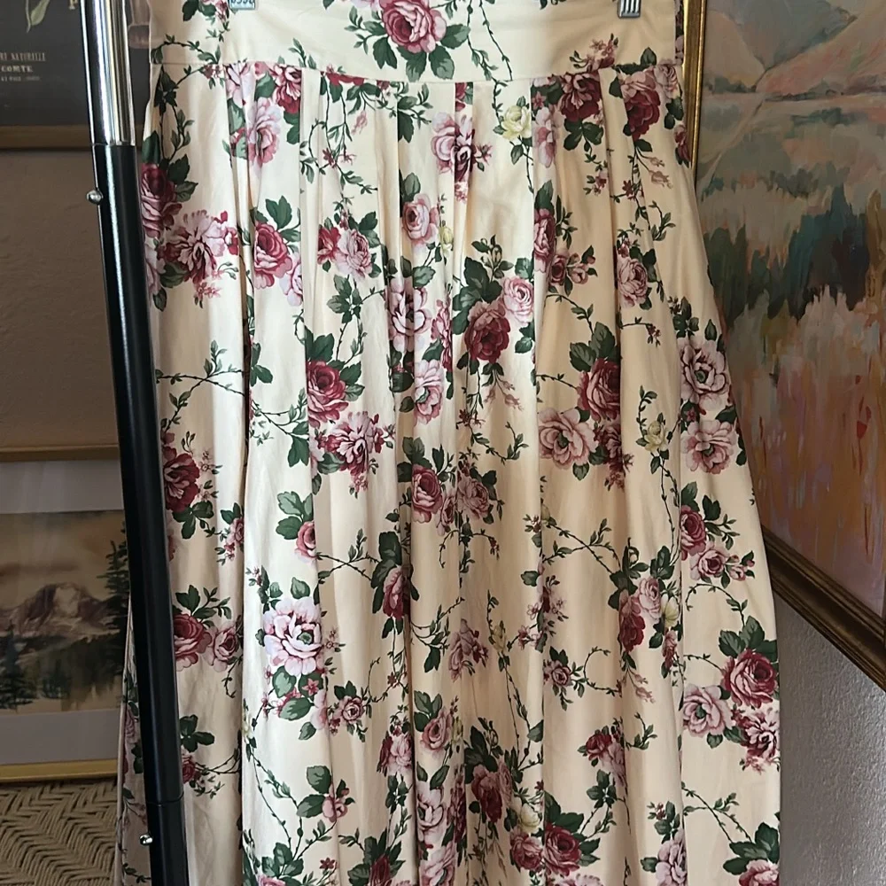 Antonio Melani Floral Maxi Skirt - Picture 2 of 4